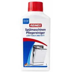 Spülmaschinenpflege Reinex, Grundreiniger für Spülmaschine zum entkalken und entfetten der Geschirrspülmaschine