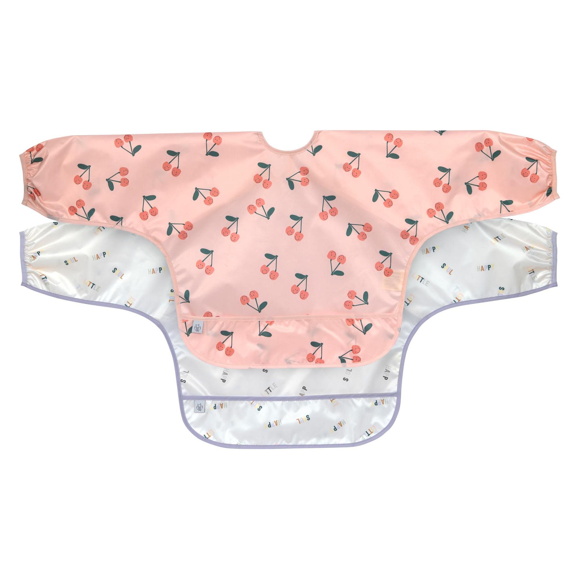 Lässig Lätzchen Ärmel-Lätzchen 2er Pack Long Sleeve Bib - (6 Monate) (13110212007)