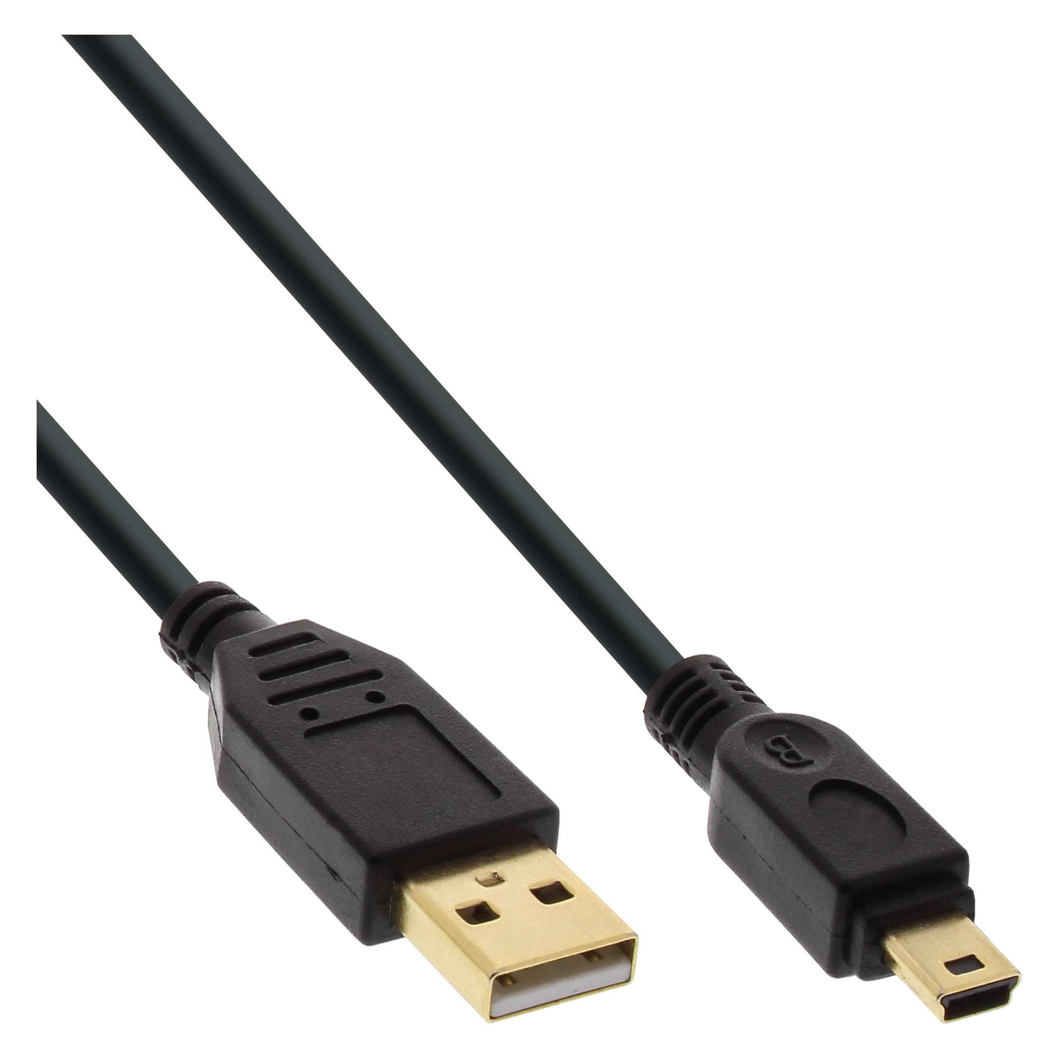 InLine USB 2.0 Mini-Kabel (1 m, USB 2.0) (31810P)