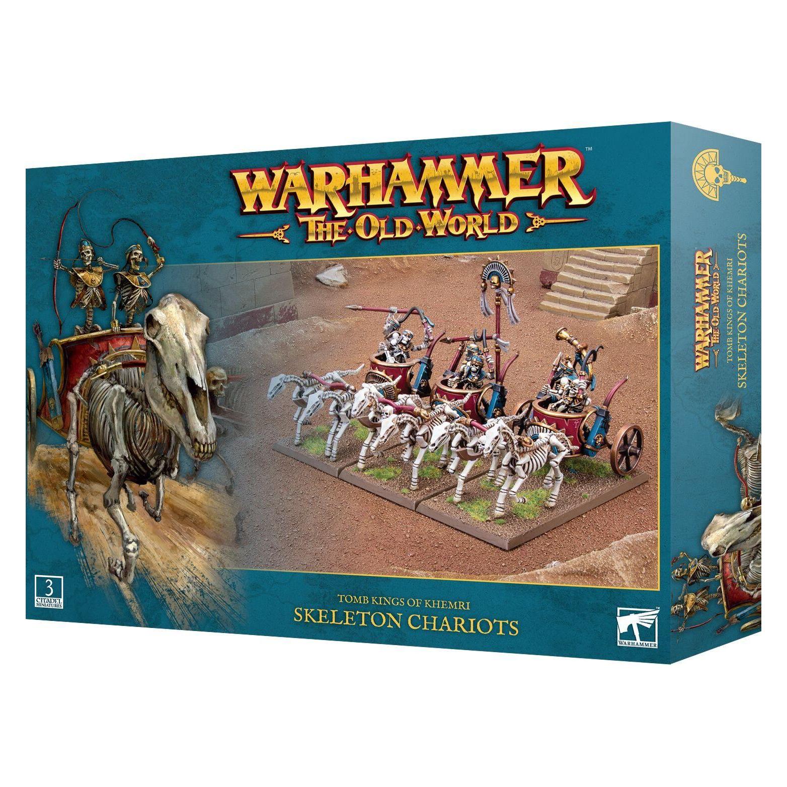Games Workshop Warhammer The Old World - TKoK Skeleton Chariots (Kunststoff) (07-11)