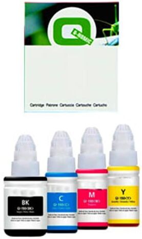 Q-nomic Pack botellas de tinta GI-55 (4 botellas)