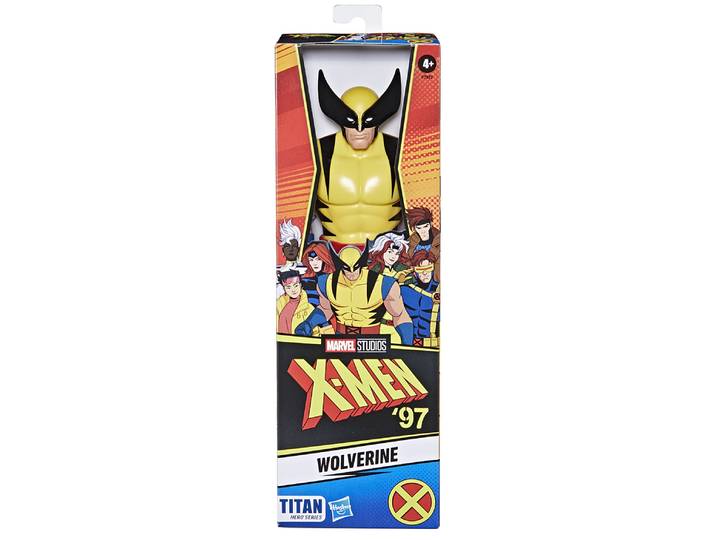 Marvel X-Men, figurine Wolverine de 28,5 cm Titan Hero Series, jouets X-Men, jouets de super-héros pour enfants à partir de 4 ans