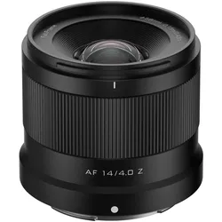 Viltrox AF 14mm f/4.0 Nikon Z (Nikon Z, Vollformat), Objektiv, Schwarz
