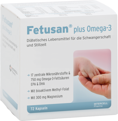 INTERCELL-Pharma GmbH FETUSAN plus Omega-3 Kapseln 90,36 g 04633481