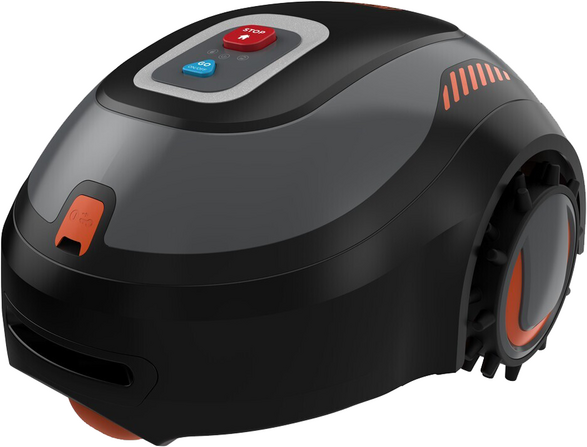 Black & Decker BCRMW122-QW - Robot tondeuse avec périmètre - robot tondeuse avec batterie au lithium 12V