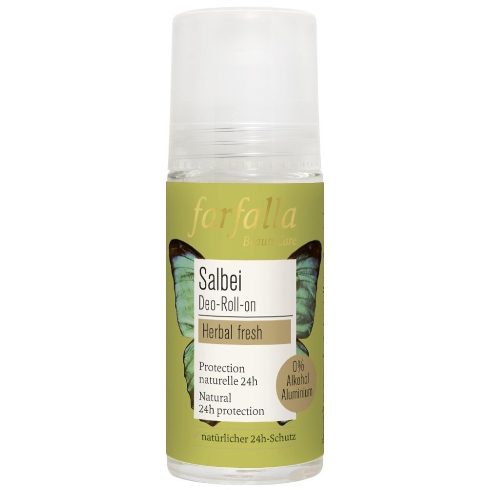 Farfalla Kräuter Deo Roll-on Salbei 50 ml Roller