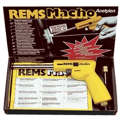 Macho REMS Lötpistole Handlötpistole für Hart- und Weichlöten für Rohre bis 64mm