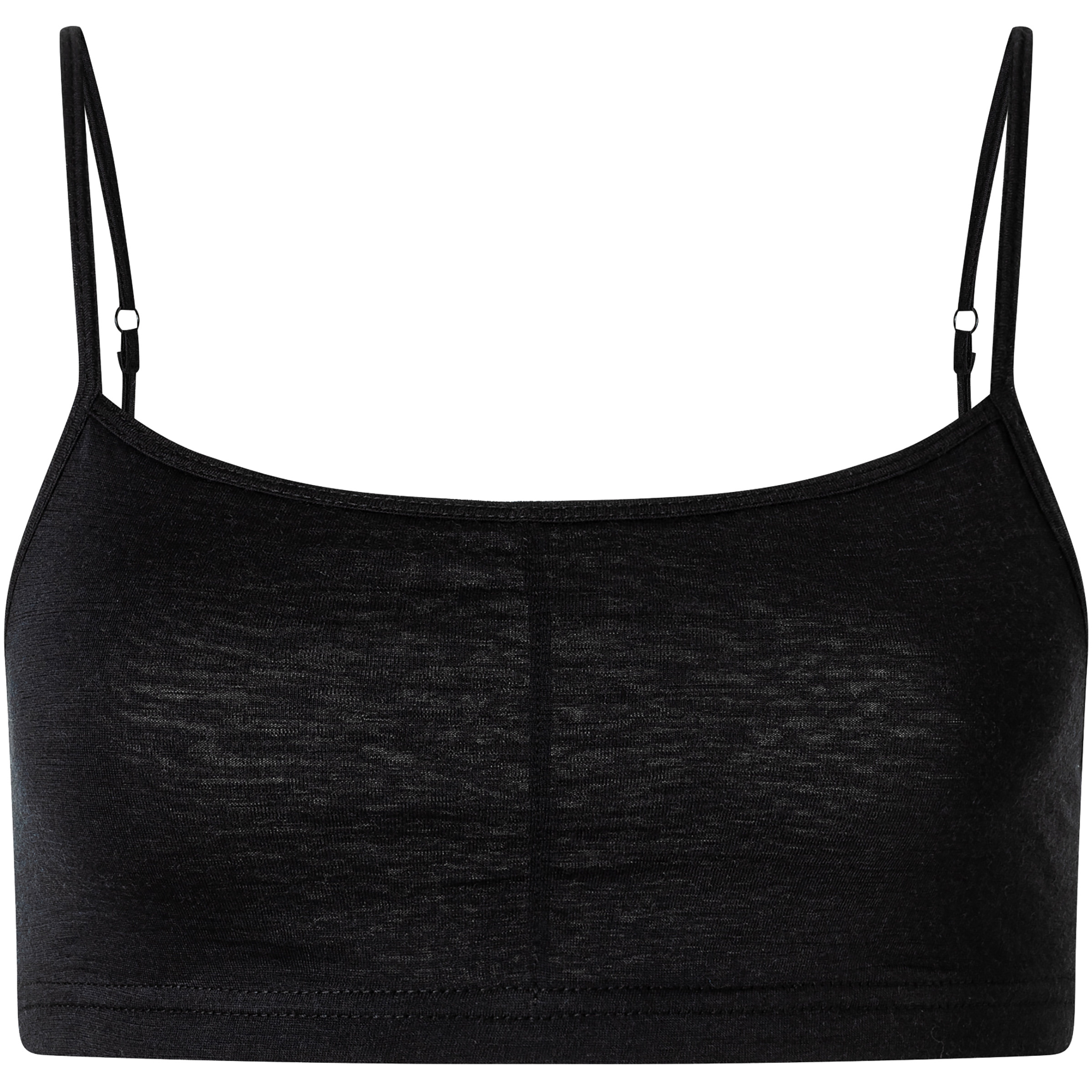 Super.Natural Cosy Sport BH Damen Sport-BHs schwarz Größe XS Hautfreundlich Merinowolle
