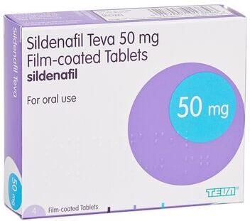 Sildenafil 50mg - 4 Tablets