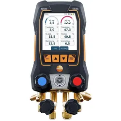 Testo, Detektor, Wärmepumpen-Profi-Set 558s - Wärmepumpen-Set M Druck, Vakuum, Temper (Druckmessgerät)