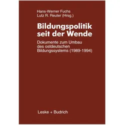 Bildungspolitik seit der Wende, Fachbücher