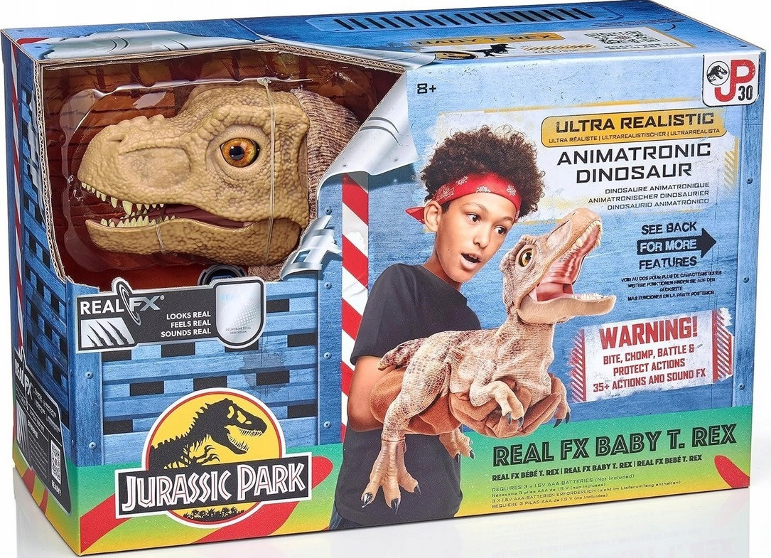 WOW! Stuff Jurassic World Real FX Baby T-Rex WS23170