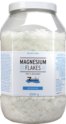 SinoPlaSan GmbH MAGNESIUM FLAKES 100% Zechstein Bad 2000 g 13169976