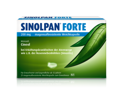 Engelhard Arzneimittel GmbH & Co.KG SINOLPAN forte 200 mg magensaftres.Weichkapseln 21 St 13816944
