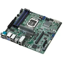 AsRock Mainboard W880D4U-2L2T Micro-ATX Sockel LGA 1851 Single (LGA 1851, mATX), Mainboard