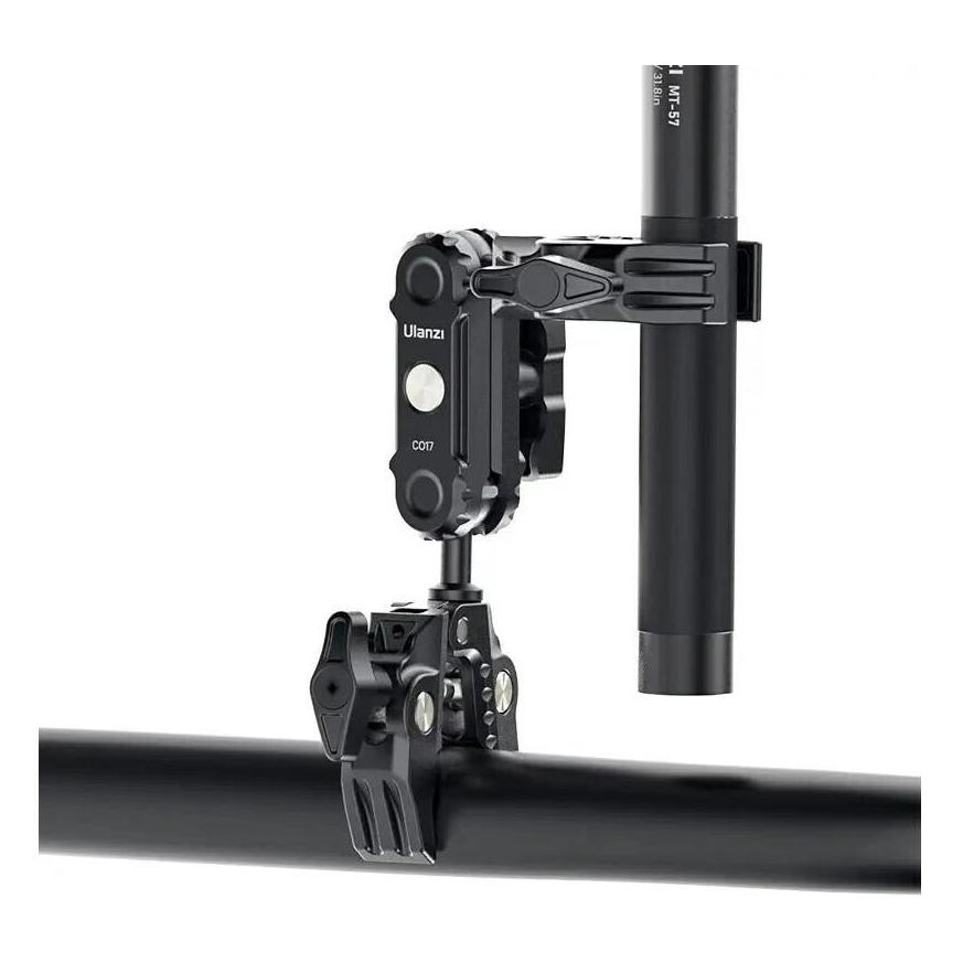 Ulanzi CO17 Super Clamp With Dual Ballhead Magic Arm (C046GBB1)