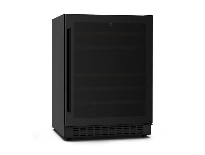 Klarstein Weinkühlschrank Velaire Unterbau-Weinkühlschrank 46 Flaschen Dual-Zone UV-Schutz Touch, für 46 Standardflaschen á 0,75l,Flaschenkühlschrank Weintemperierschrank Weinschrank für den Unterbau