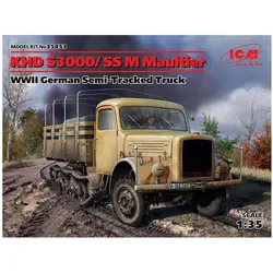 ICM KHD S3000/SS M Maultier WWII German Semi-Tracked Truck