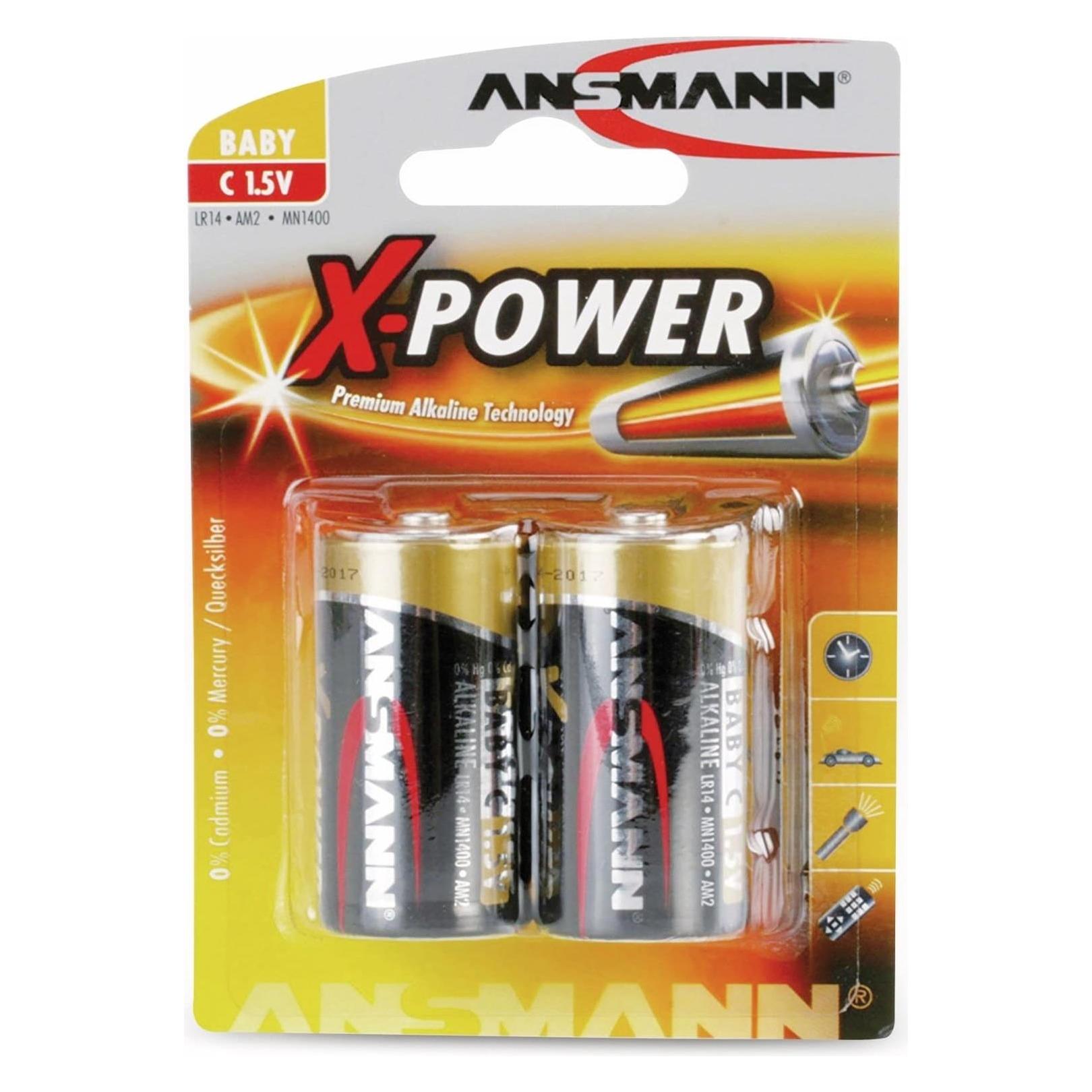 Ansmann X-Power (2 Stk., C, 7500 mAh) (5.0151.52)