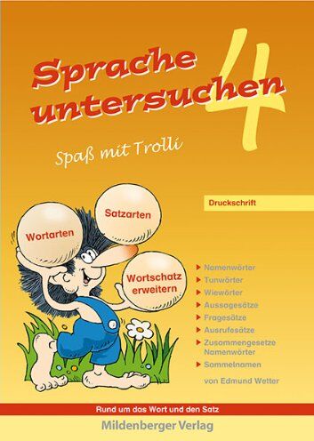 Edmund Wetter - Sprache untersuchen - Spaß mit Trolli 4: Druckschrift - Preis vom 04.10.2026 03:51:26 h
