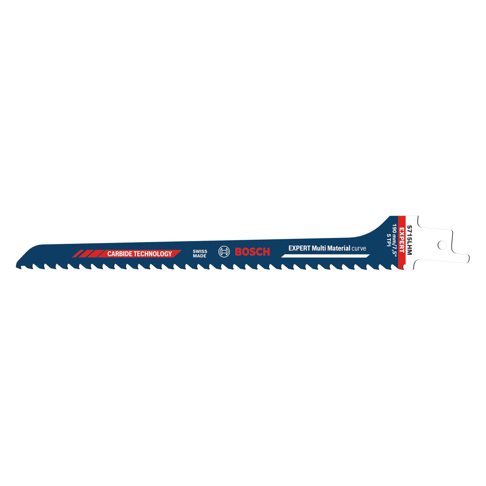 Bosch Professional Zubehör EXPERT 'Wood with Metal' S 715 LHM Säbelsägeblatt, 1 Stück (2608900384)