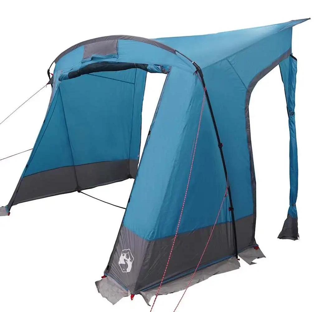 Heckklappenzelt - Auto Heckzelt für Camping - 285 x 255 x 245 cm - Wasserdichtes Polyester - Mit Dach - Armeegrün