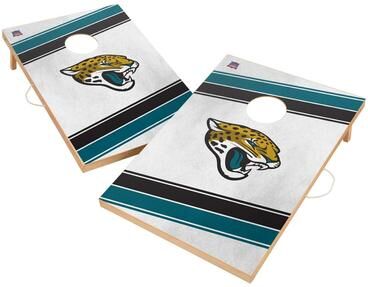 Skip's Garage Jacksonville Jaguars NFL Regulation 2x4 Cornhole Set