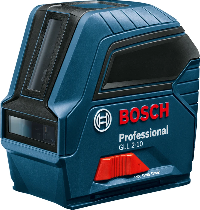 BOSCH Professional Akku-Kreuzlaser GLL 2-10, Schutzhülle 0.601.063.L00 (3 × AA)