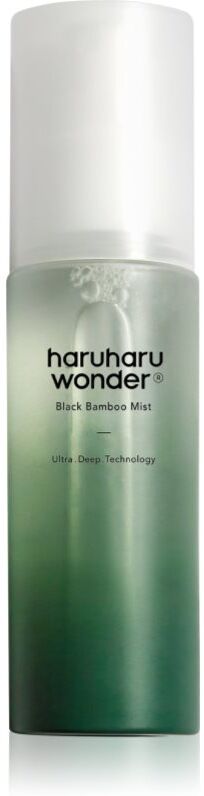 Haruharu Wonder Black Bamboo Mist moisturising spray for tired skin 80 ml
