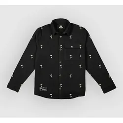The Dudes Tiny Flowers Hemd black Gr. XXXL