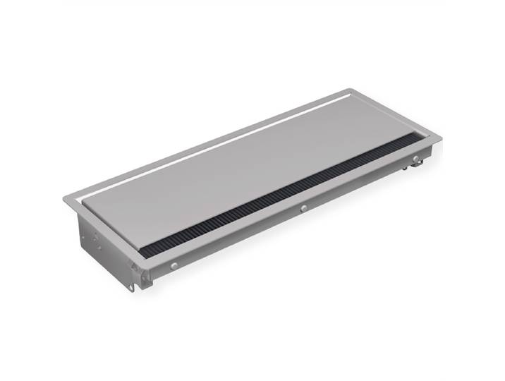 Bachmann CONI built-in frame long - Boîtier de montage aligné pour bloc multiprises - gris argenté\, RAL 9006 (338.0205)