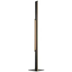 lumiCouture LED-Stehlampe Arcus Alu, Eisen, Stahl & Metall