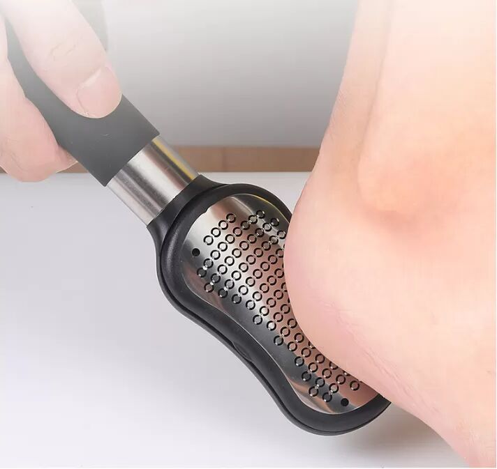 INF Ensemble de limes à pieds en acier inoxydable pour des pieds lisses