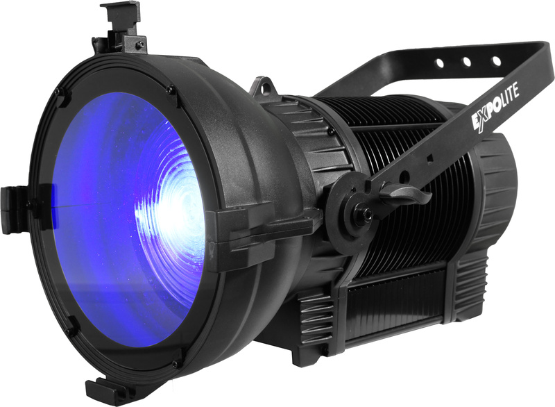 Expolite Fresnel LED 300 XAL IP Bundle nero