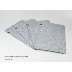 Tischset-Set LIFESTYLE (LB 45x30 cm) - grau - LB 45x30 cm
