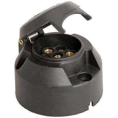 HP Autozubehör 28255 Anhänger-Steckdose [Steckdose 7polig - Stecker 7polig] Kunststoff