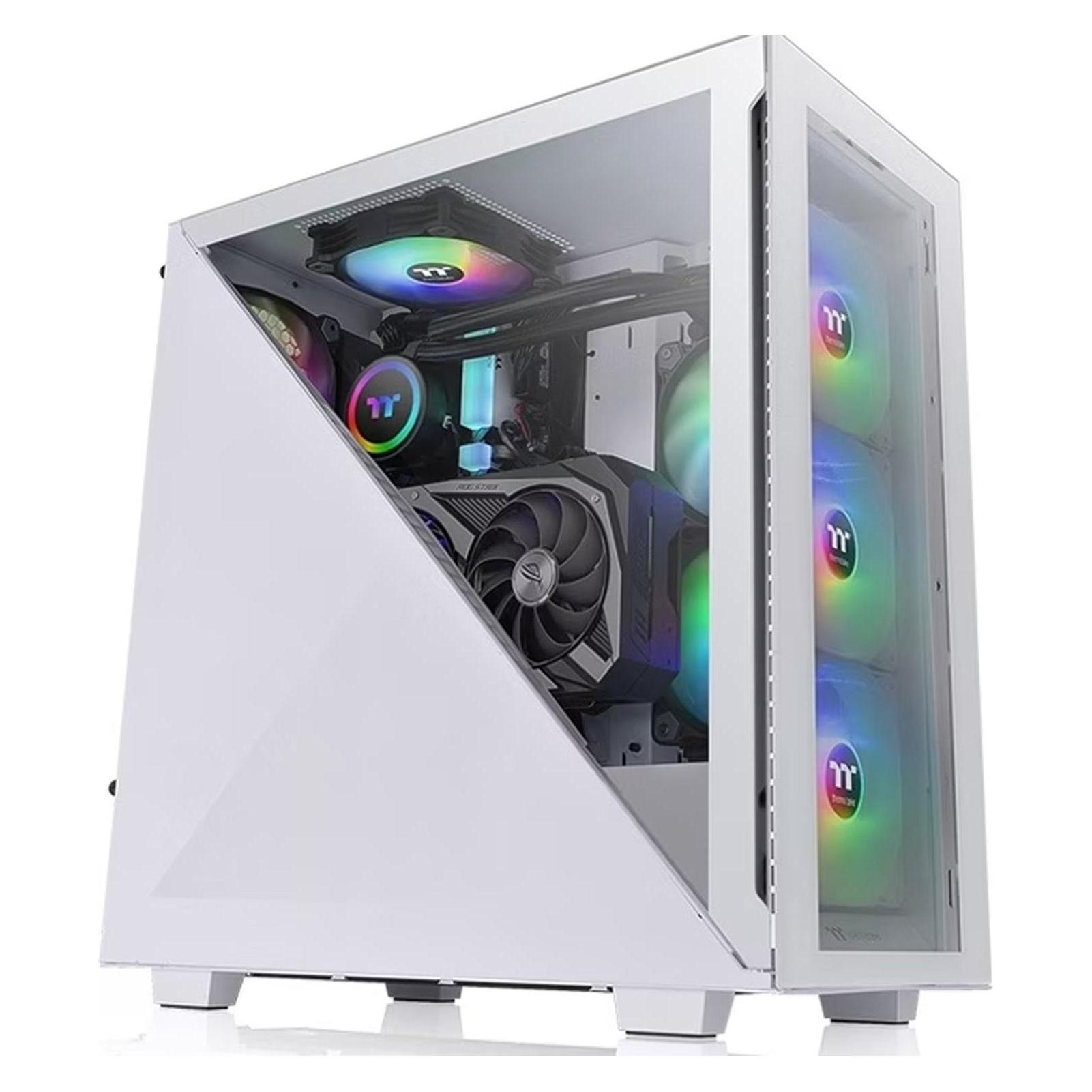 Thermaltake Divider 300 TG Snow (ATX, mATX, Mini-ITX) (CA-1S2-00M6WN-01)