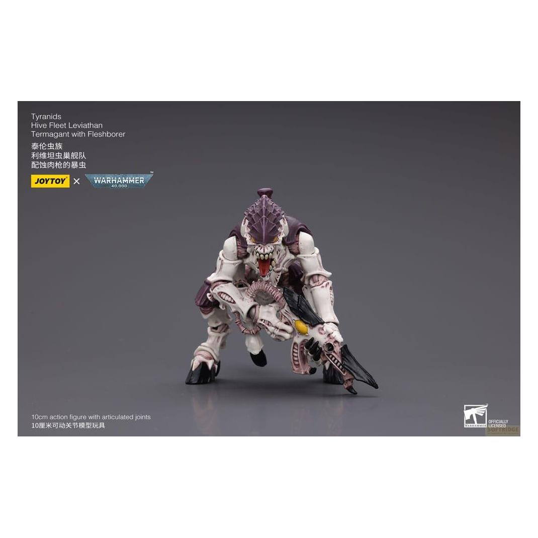 Joy Toy Warhammer 40k Actionfigur 1/18 Tyranids Hive Fleet Leviathan Termagant with Fleshborer 12 cm (JT7035)