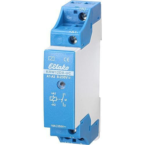 Eltako relaismodule 1S KRW12DX-UC, potentiaalvrij, 16A/250VAC