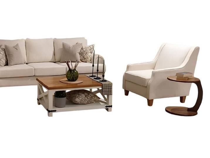JVmoebel Polstergarnitur JVMoebel Wohnzimmer-Set in Grau mit hochwertiger Textilpolsterung, (Set, 2-tlg)