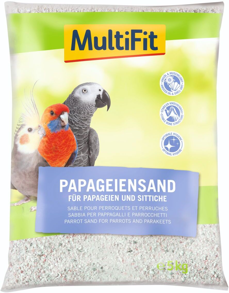 MultiFit Sabbia per Pappagallini 5KG