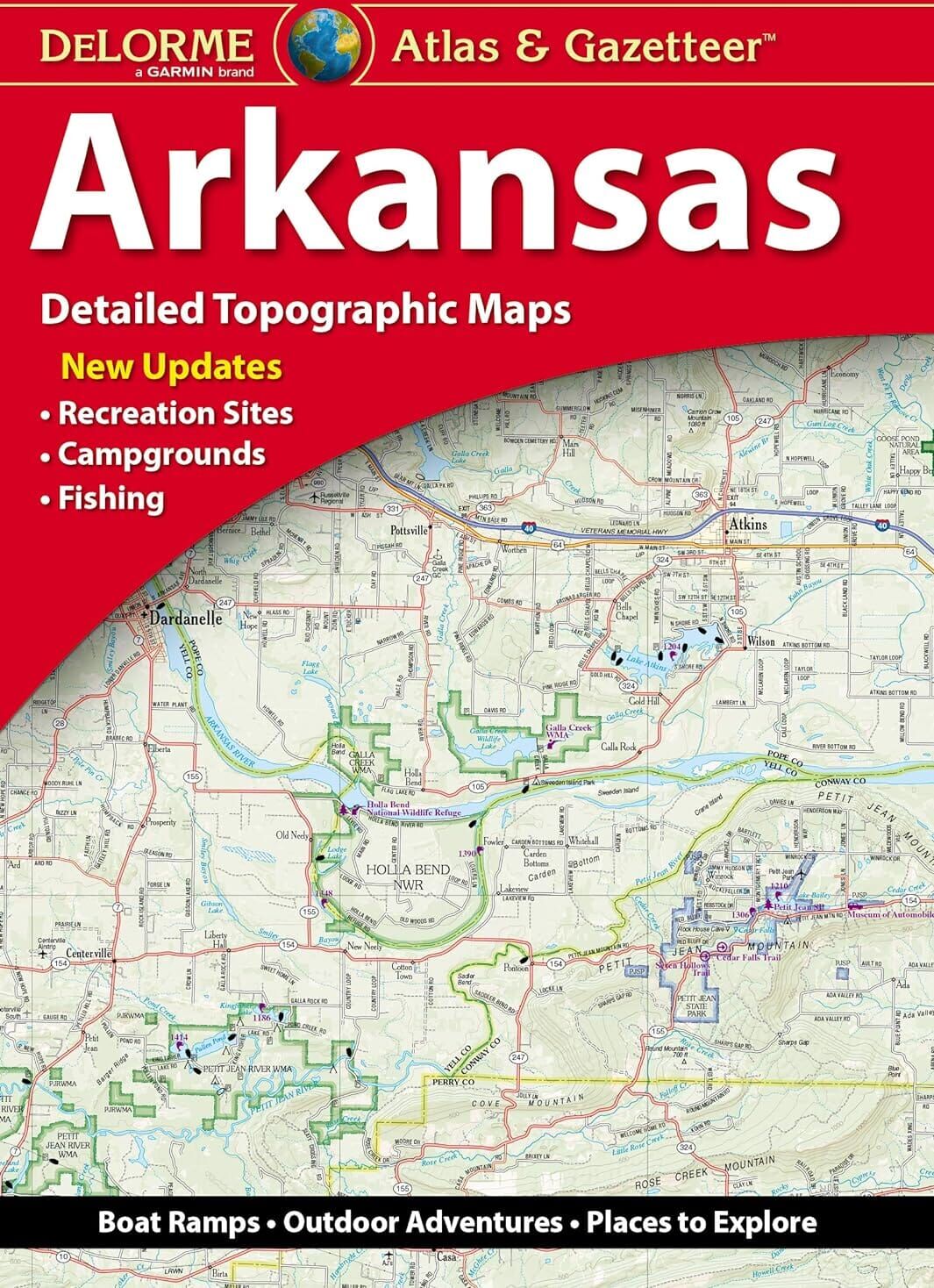 Arkansas Atlas & Gazetteer   DeLorme
