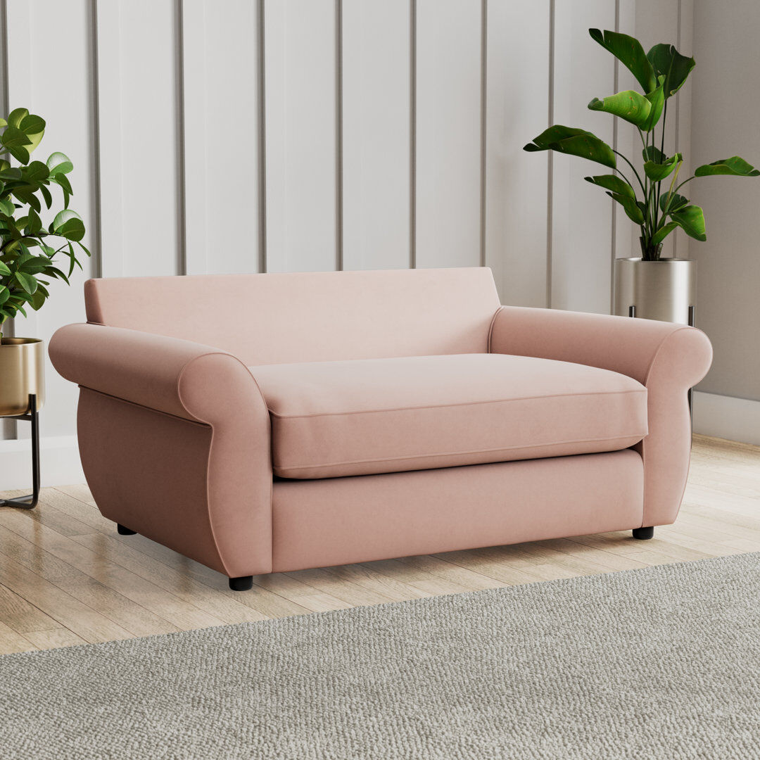 Lark Manor Collazo Pet Bed Pink Large (41 - 70 lbs)