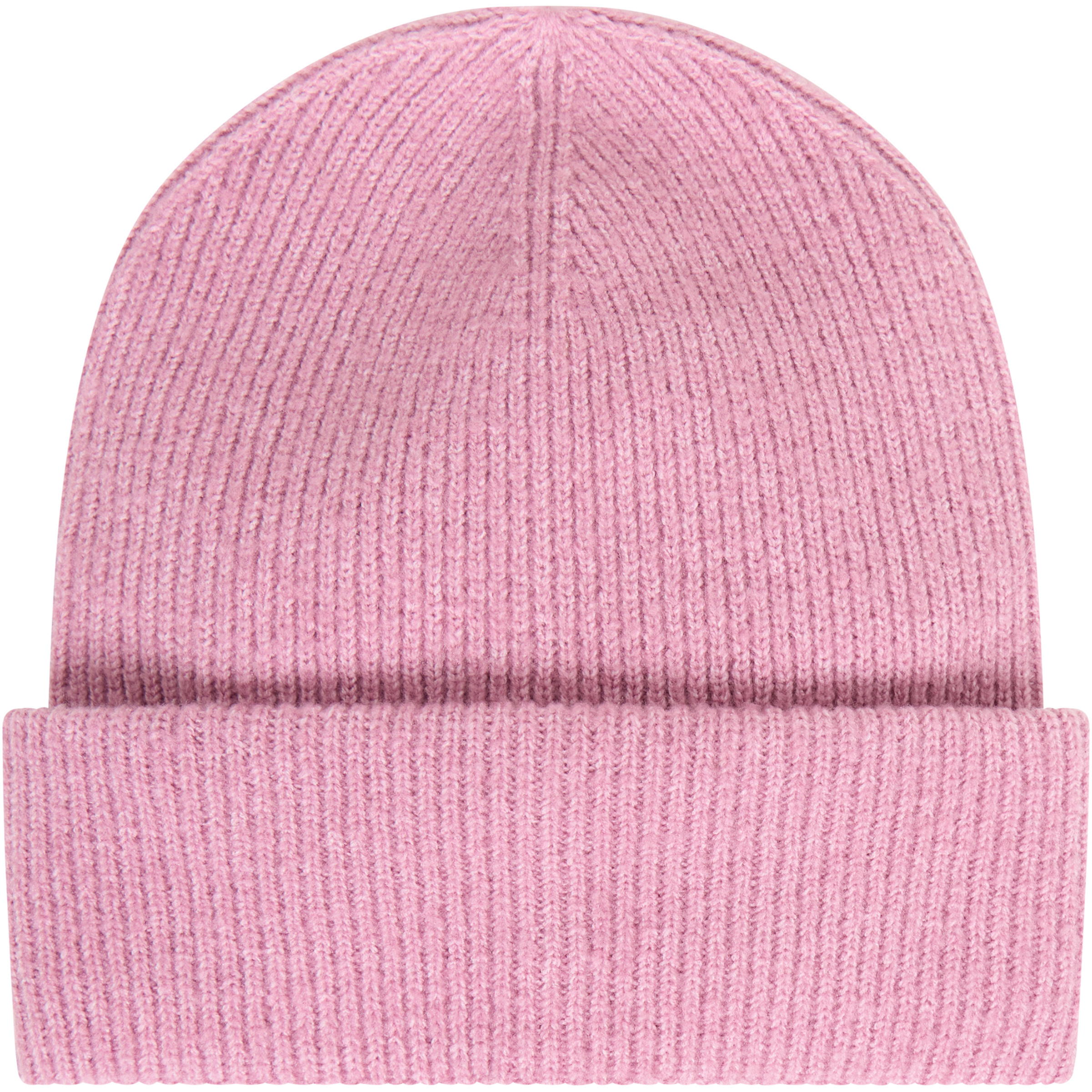 KnowledgeCotton Apparel Soufflé Yarn Mützen & Beanies rosa Lifestyle Elastisch