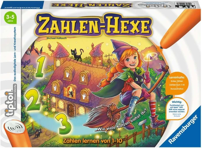 Ravensburger tiptoi Zahlen-Hexe