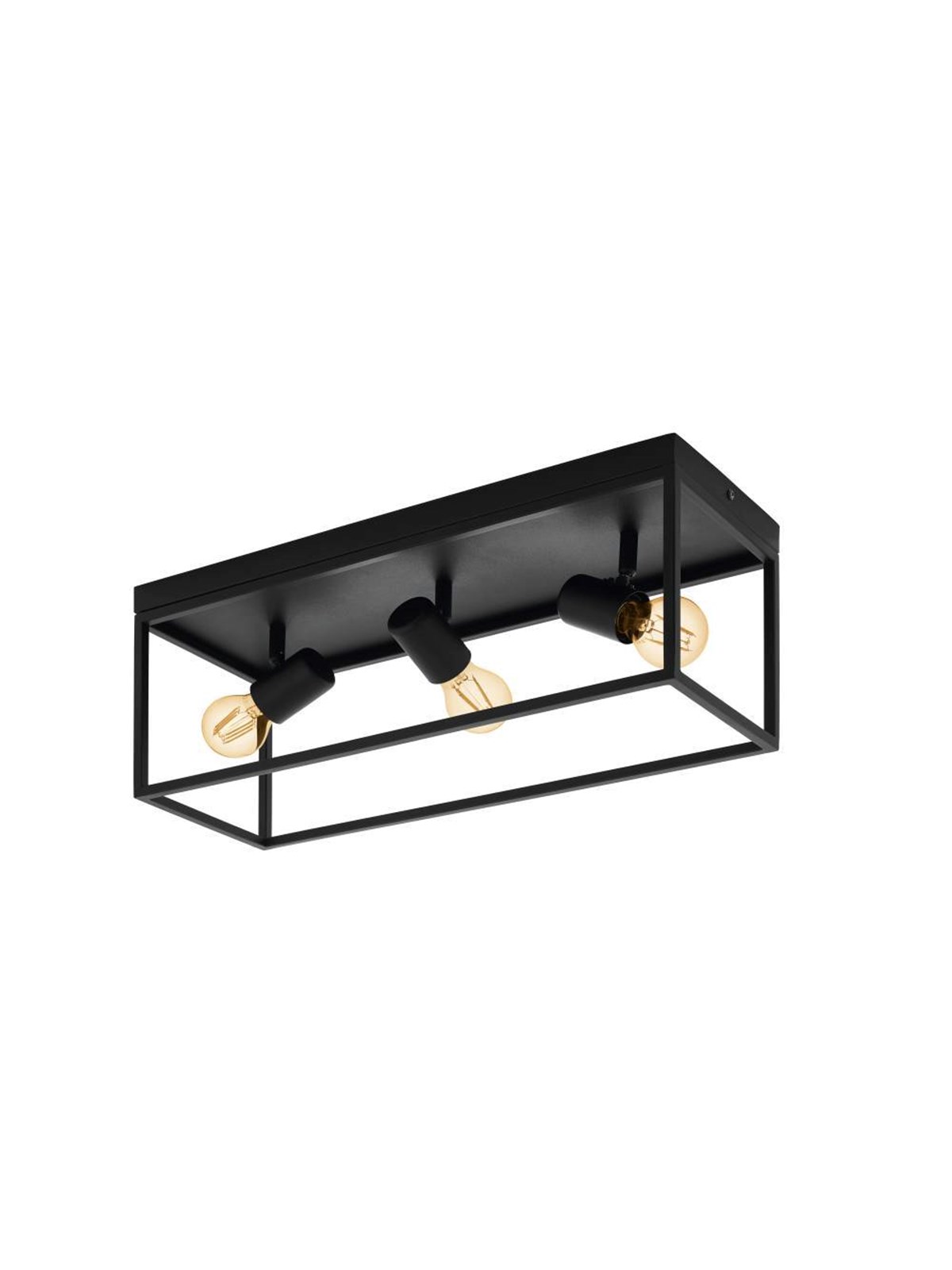 EGLO SILENTINA DECKENLEUCHTE 3XE27 SCHWARZ