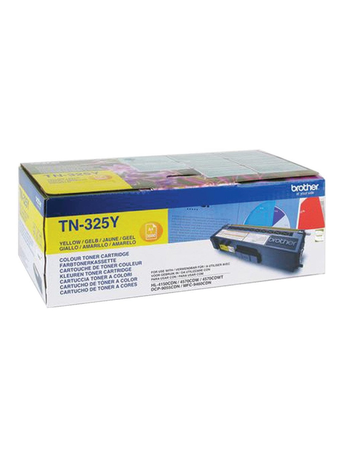 Brother TN325Y / TN 325Y Yellow Toner - Tonerpatrone Gelb