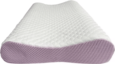 Uplift Curations Pectin Breathable Air Layer TPE Pillow Washable Zero Pressure Cervical Neck Pillow For Adults (20.47 By 13.78 In) with Pillowcases
