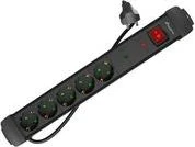 3.00m Lanberg Steckdosenleiste Schwarz 5 (SP1-05F-0300-BK)