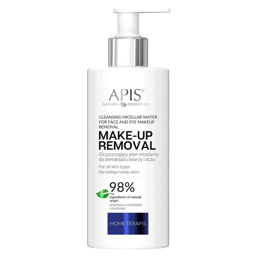 Apis Natural Cosmetics Apis - Professional Home Terapis purifying micellar liquid for face and eye make-up removal 300ml (Mizellenwasser, 300 ml) (5901810004491)